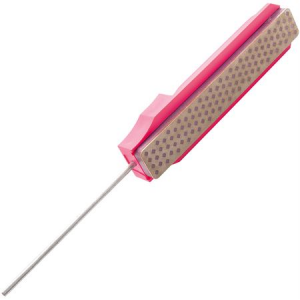 Gatco 16003 Gatco Fine Diamond Sharpening Hone with Pink ABS Handle