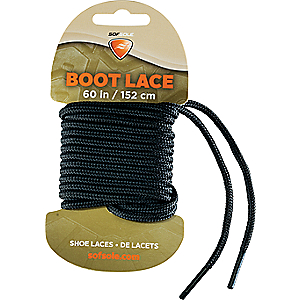 Sof Sole Boot Laces - Black/Brown
