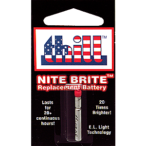 Thill Nite Brite Battery-Light Red - Weights Floats And Leaders at Academy Sports