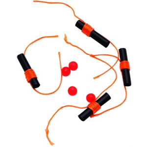 Thill Bobber Stops - Fluorescent Orange
