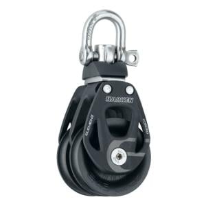 Harken Double Element Block w/Swivel 45mm, 6238