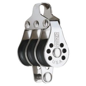 Harken Triple Micro Block w/Becket- Fishing 22mm, 229F