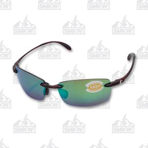 Costa Tortoise Green Mirror Ballast Sunglasses
