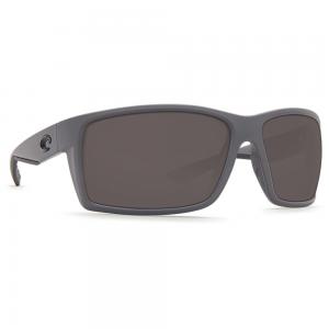 Costa Reefton Matte Gray Frame Sunglasses w/Gray 580P Lenses 06S9007-90070564
