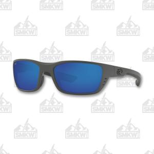 Costa Whitetip Matte Gray Plastic Sunglasses