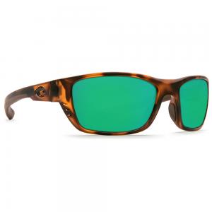 Costa Whitetip Retro Tortoise Frame Sunglasses w/Green Mirror 580G Lenses 06S9056-90561658
