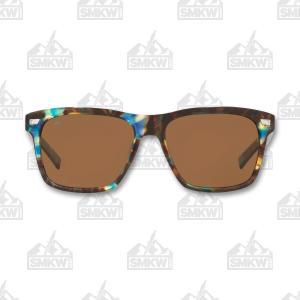 Costa Aransas Shiny Ocean Tortoise Shell Sunglasses