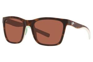 COSTA DEL MAR Panga with Shiney Tortoise/White/Seafoam Frame and Copper Lenses
