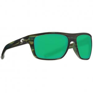 Costa Broadbill Matte Reef Frame Sunglasses w/ Green Mirror 580G Lenses BRB-253-OGMGLP
