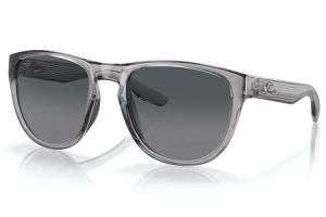 COSTA DEL MAR Irie Sunglasses with Grey Crystal Frame and Grey Gradient Polarized Lenses