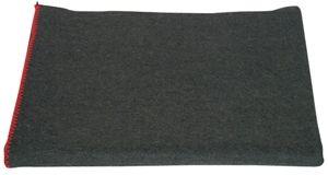 Fox Outdoor Wool Camp Blanket, Dark Grey 099598818906