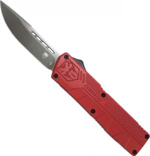 Cobratec Knives Cobratec Lightweight Otf Red 3.25'' Drop Point