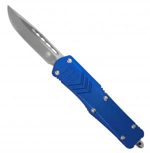 CobraTec Knives FSX Sml Blue SL/PL Drop Pt
