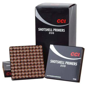CCI #209 SHOTSHELL PRIMERS 5000PK CASE LOTS
