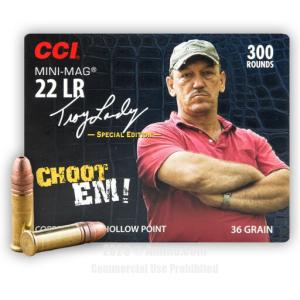 CCI Mini-Mag Tom Landry Special Edition 22 LR Ammo - 3000 Rounds...
