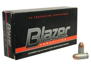 Blazer Ammunition 380 ACP 95 Grain Full Metal Jacket - 342334