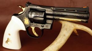Colt PYTHONBP4WTSARMS Python 4.25 Blued Armsmear Revolver
