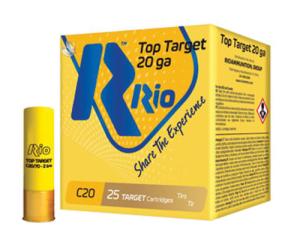 Rio Ammunition Top Target 20G 2.75" 2.5Dr 7/8Oz #8 TT208