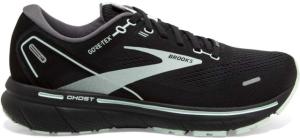 Brooks Ghost 14 GTX Running Shoes - Women's, Medium, Black/Blackened Pearl/Aquaglass, 9.0, 1203551B015.090
