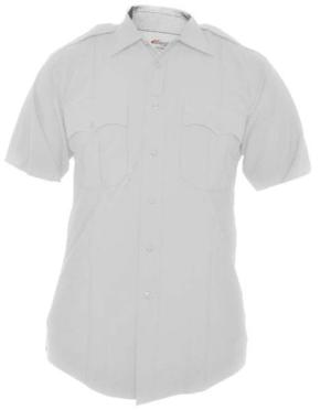 Elbeco CX360 Short Sleeve Shirts - Mens, White, 3510-L