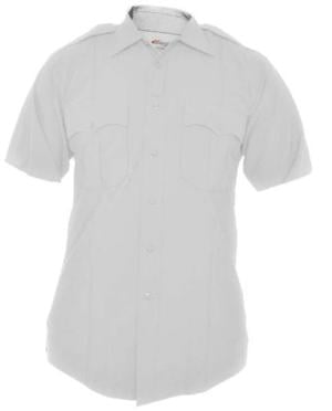 Elbeco CX360 Short Sleeve Shirts - Mens, White, 3510-5XL