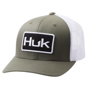 HUK Performance Fishing Solid Trucker - Mens, Moss, One Size, H3000359-316-1