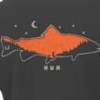 MOON TROUT GRAPHIC TEE VOLCANIC ASH M