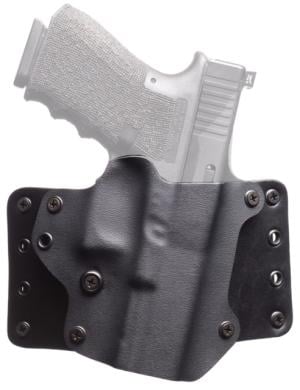Blackpoint Tactical Leather Wing OWB Holster, STACCATO C, Right Hand, Kydex Black, 145122