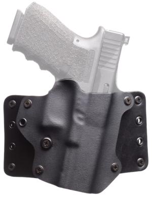Blackpoint Tactical Leather Wing OWB Holster, Shadow Systems DR920P, Right Hand, Kydex Black, 163690