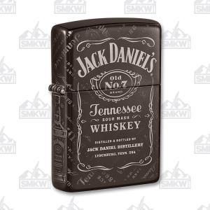 Zippo Black Ice Jack Daniel's Lighter