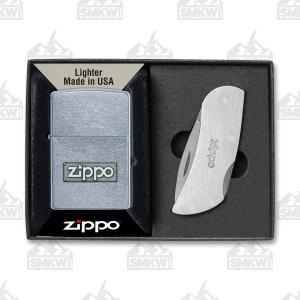Zippo Lighter & Knife Gift Set