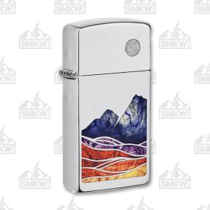 Zippo Fusion Mountains Slim Lighter