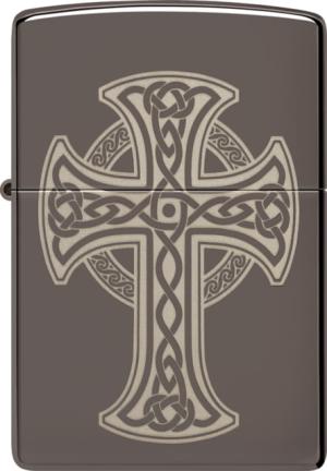 Zippo Celtic Cross Design Lighter ZO74056