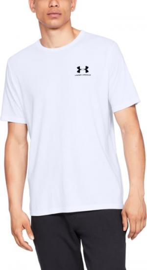 Under Armour UA Sportstyle Left Chest T-Shirt - Men's, White, 4X-Large, 13267991004XL