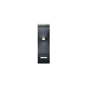Boston Leather 1-3/4 X 9 Slotted Epaulet Mic - 5470-3-N