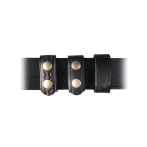 Boston Leather 1 Belt Keeper, Black - 5492-3-BLK
