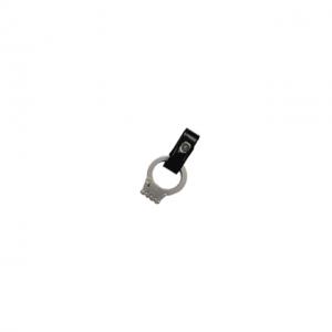 Boston Leather Handcuff Strap, Black - 5519-1-BLK