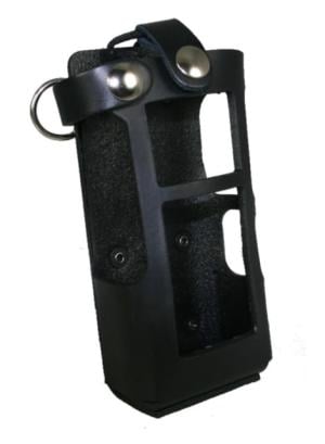 Boston Leather Firefighter's Radio Holder For Motorola APX 6000/8000/6000xXE/8000XE, 5611RC35-1