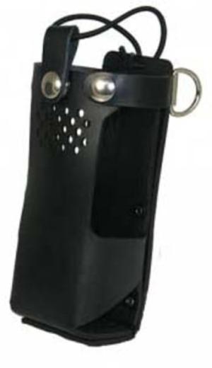 Boston Leather Firefighter's Radio Holder For Motorola Apx 6000/8000 & Apx 6000xe/8000xe, 5611RCXB25-1