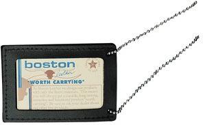 Boston Leather Neck Chain, 2 Id-no Badge - 5982-1