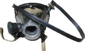 Boston Leather Leather Neck Strap Forair Mask - 9130-1