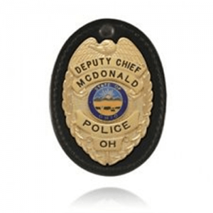 Oval Badge Holder