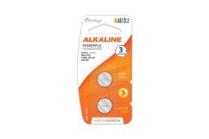 Button Cell Alkaline AG13 2 Pack