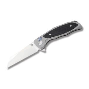 Artisan Cutlery Megahawk Gray Titanium 1809GBKM