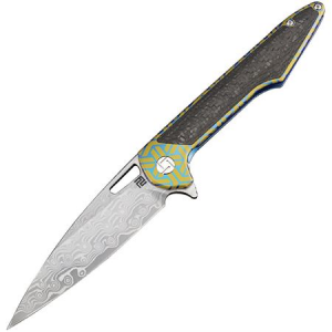 Artisan Knives 1821GSDBU02 Small Archaeo Framelock
