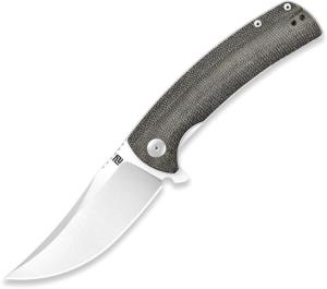 Artisan Cutlery Arroyo Linerlock OD Micarta Knife, 1845P-ODG