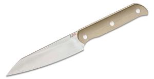 CJRB Silax Fixed Blade Knife Desert G-10 Handles