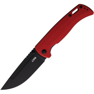 CJRB 1932BRE Resource Linerlock Knife with Red G10 Handles