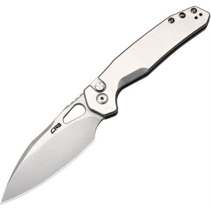 CJRB 1931ST Frack Button Lock Knife Gray