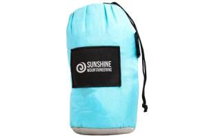 Single Hammock 9ft x 4.2 ft - Blue/Gray
